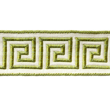 GREEK KEY BRAID | SPRING GRASS
