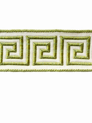 GREEK KEY BRAID | SPRING GRASS