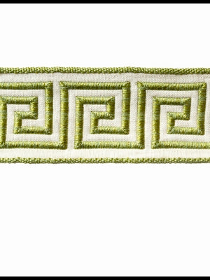GREEK KEY BRAID | SPRING GRASS