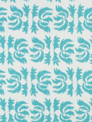 FLOWING PETAL | TURQUOISE - Upholstery - Fabric