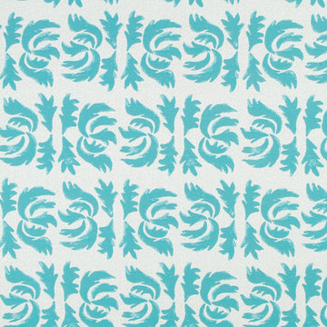 FLOWING PETAL | TURQUOISE - Upholstery - Fabric