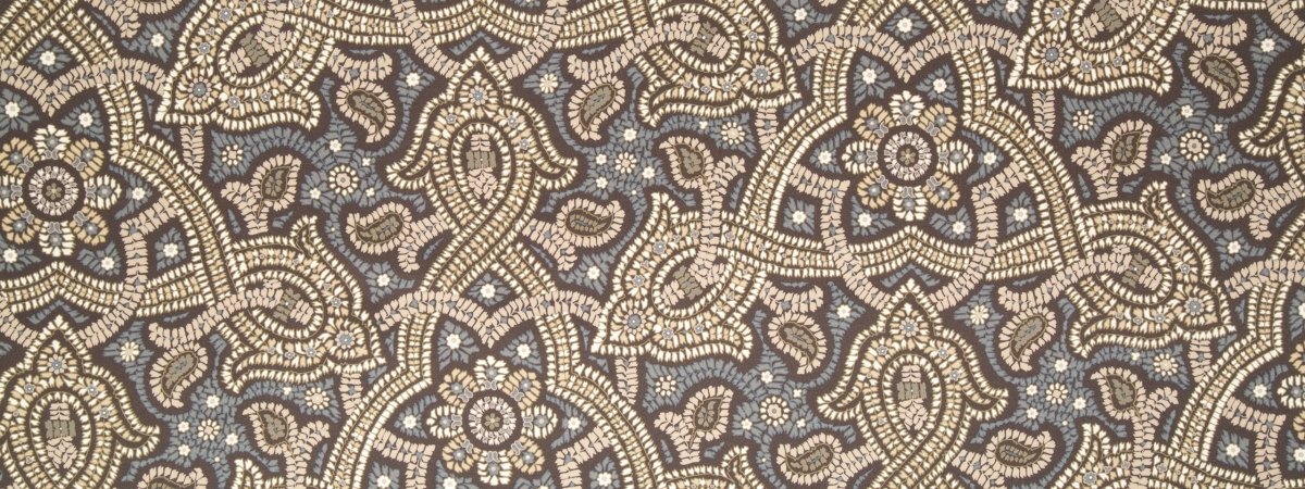 Samba Paisley | Bear Brown - Drapery - Fabric