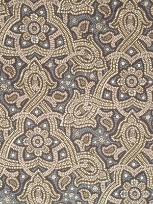 Samba Paisley | Bear Brown - Drapery - Fabric