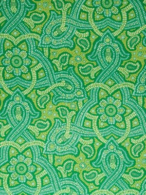 Samba Paisley | Emerald - Drapery - Fabric