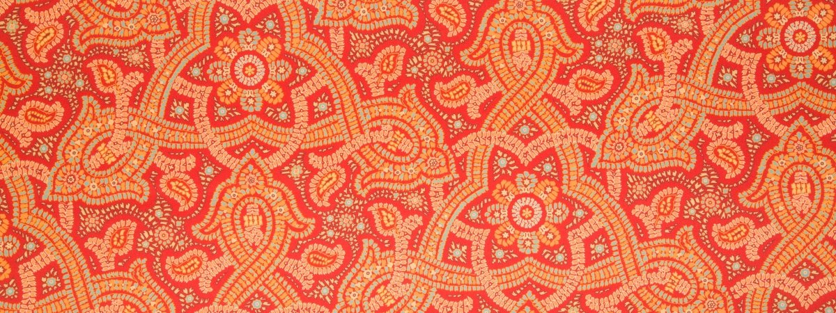SAMBA PAISLEY | TOMATO - Drapery - Fabric