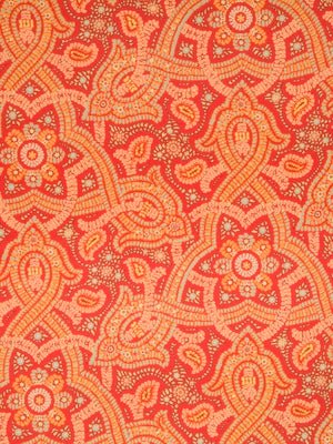 SAMBA PAISLEY | TOMATO - Drapery - Fabric