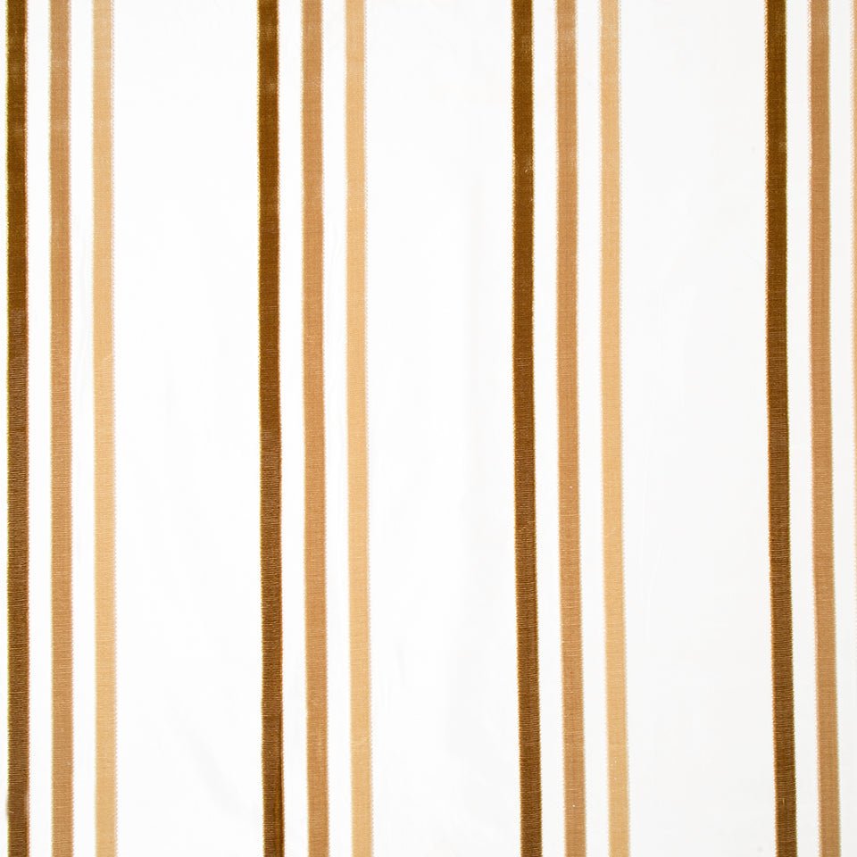 ADRIANA STRIPE | GOLD - Drapery - Fabric