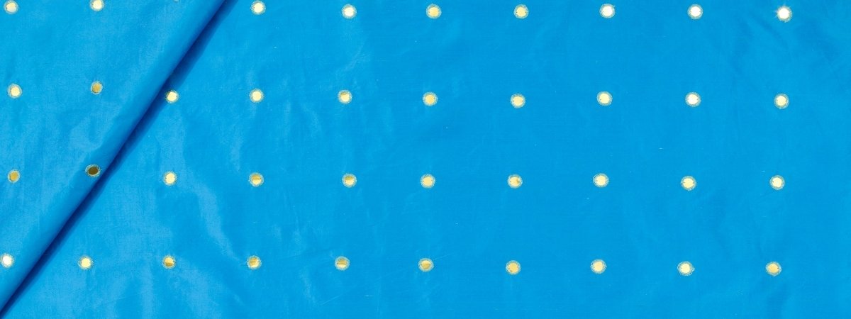 CAMILA COIN | ISLAND BLUE - Drapery - Fabric