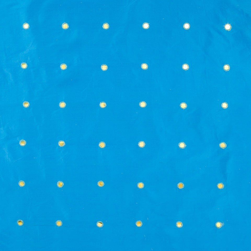 CAMILA COIN | ISLAND BLUE - Drapery - Fabric