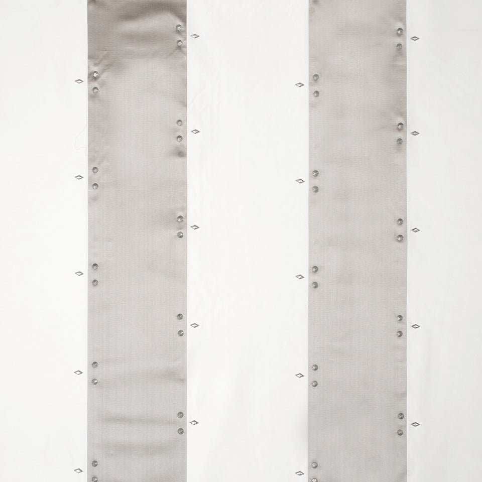 Mayara Stripe | Silver - Drapery - Fabric