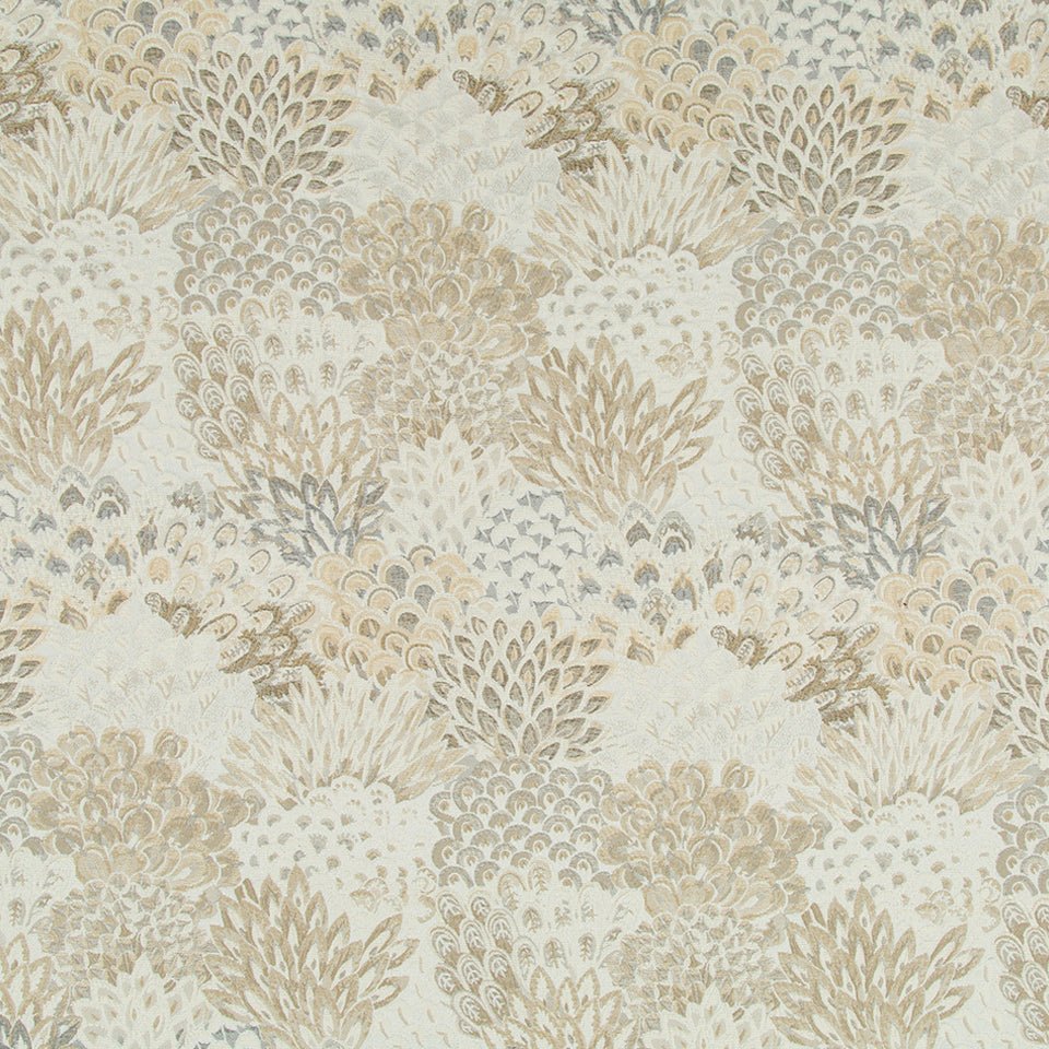 FEATHER FANS | SANDSTONE - Upholstery - Fabric