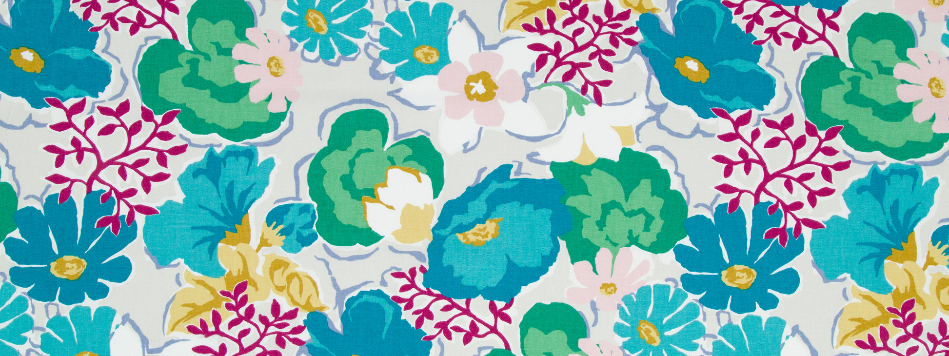 SPLASHY GARDEN | TURQUOISE