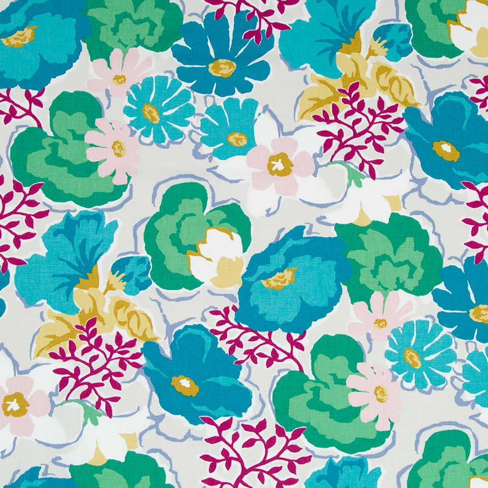 SPLASHY GARDEN | TURQUOISE