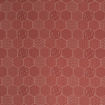 STITCHED HEX | HENNA - Upholstery - Fabric