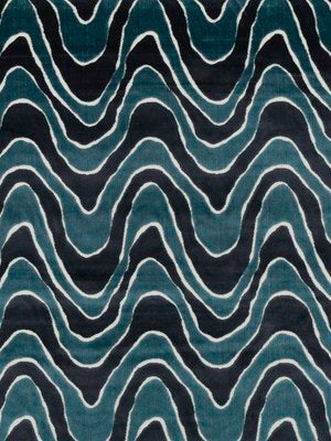 Lush Wave | Batik Blue