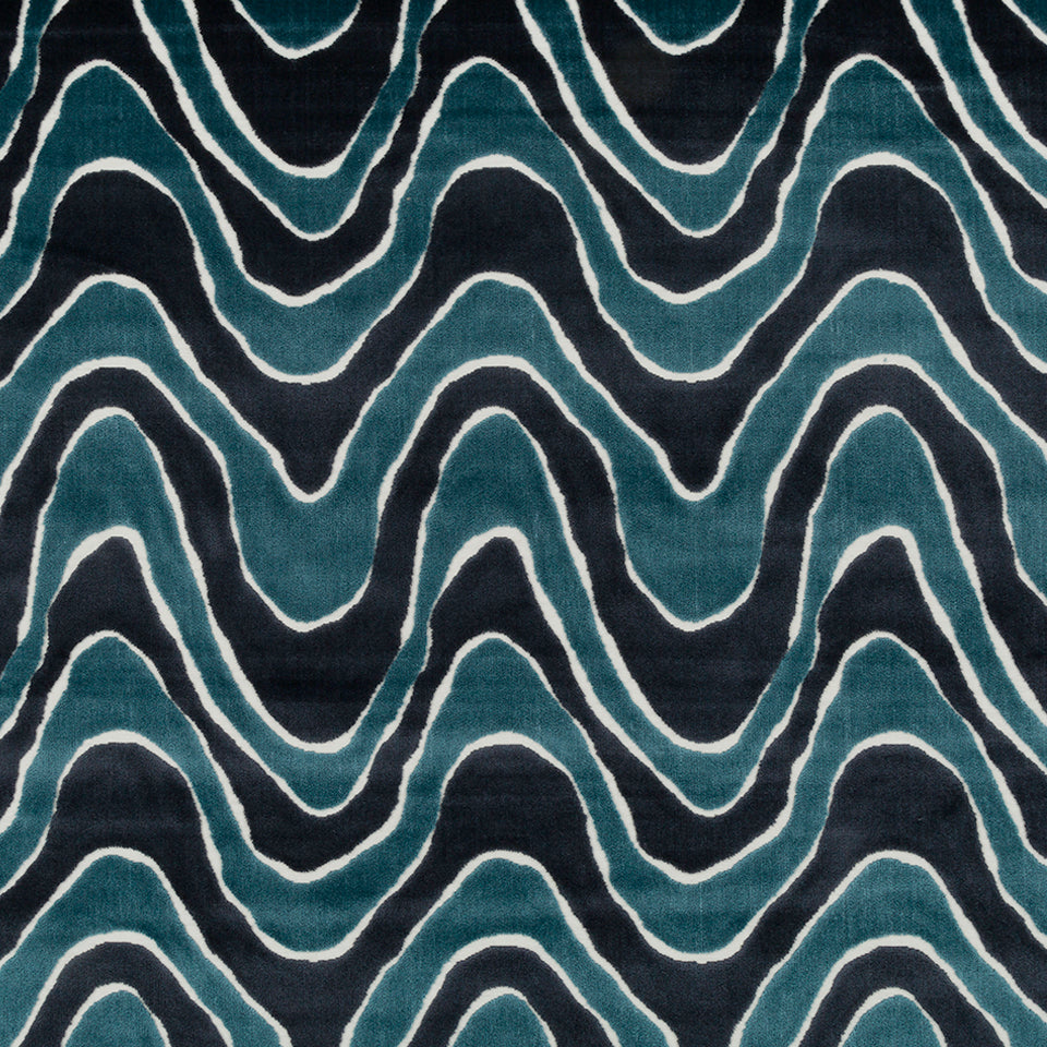 Lush Wave | Batik Blue