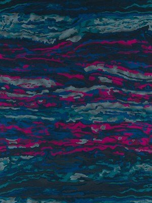 Striatto | Batik Blue - Drapery - Fabric
