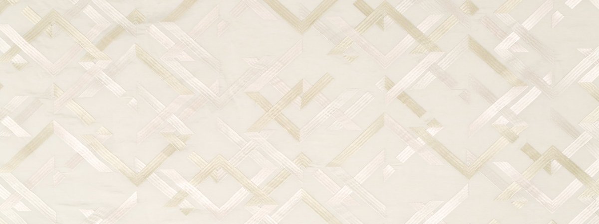 Abstract Fret | Travertine - Drapery - Fabric