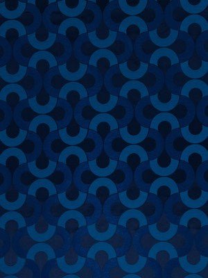 SETTING CIRCLE | BATIK BLUE - Drapery - Fabric