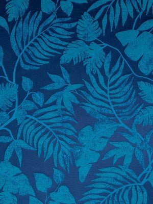 POSITANO PALM | NAVY - Drapery - Fabric