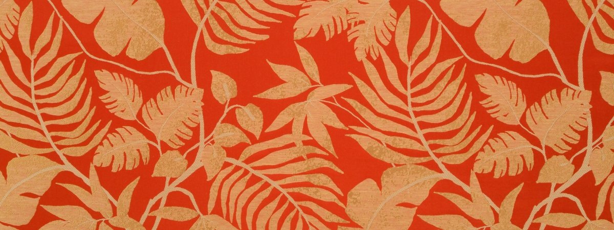 POSITANO PALM | CORAL - Drapery - Fabric