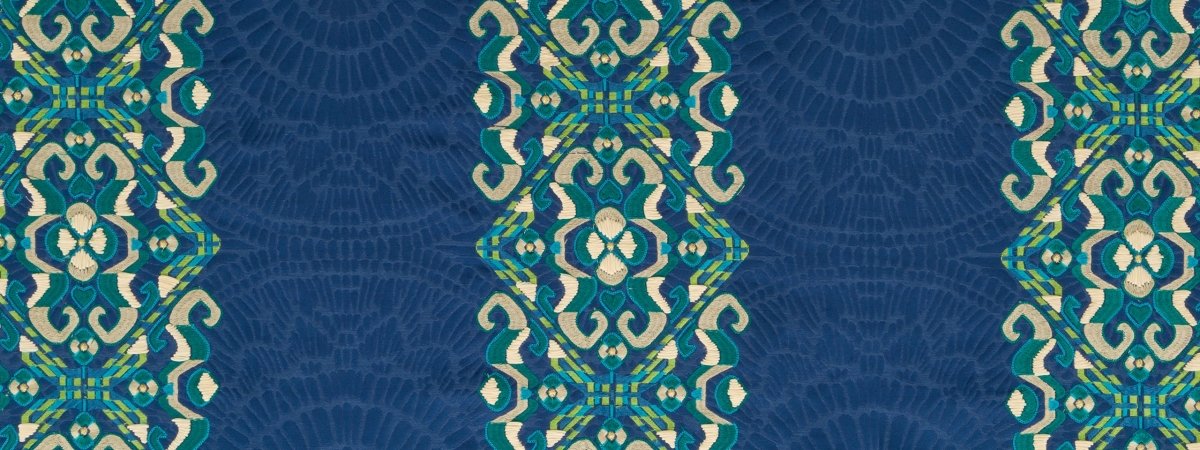 AMMOLITE | NAVY - Drapery - Fabric