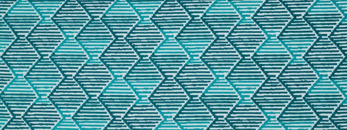 Ombre Step Bk | Turquoise - Upholstery - Fabric