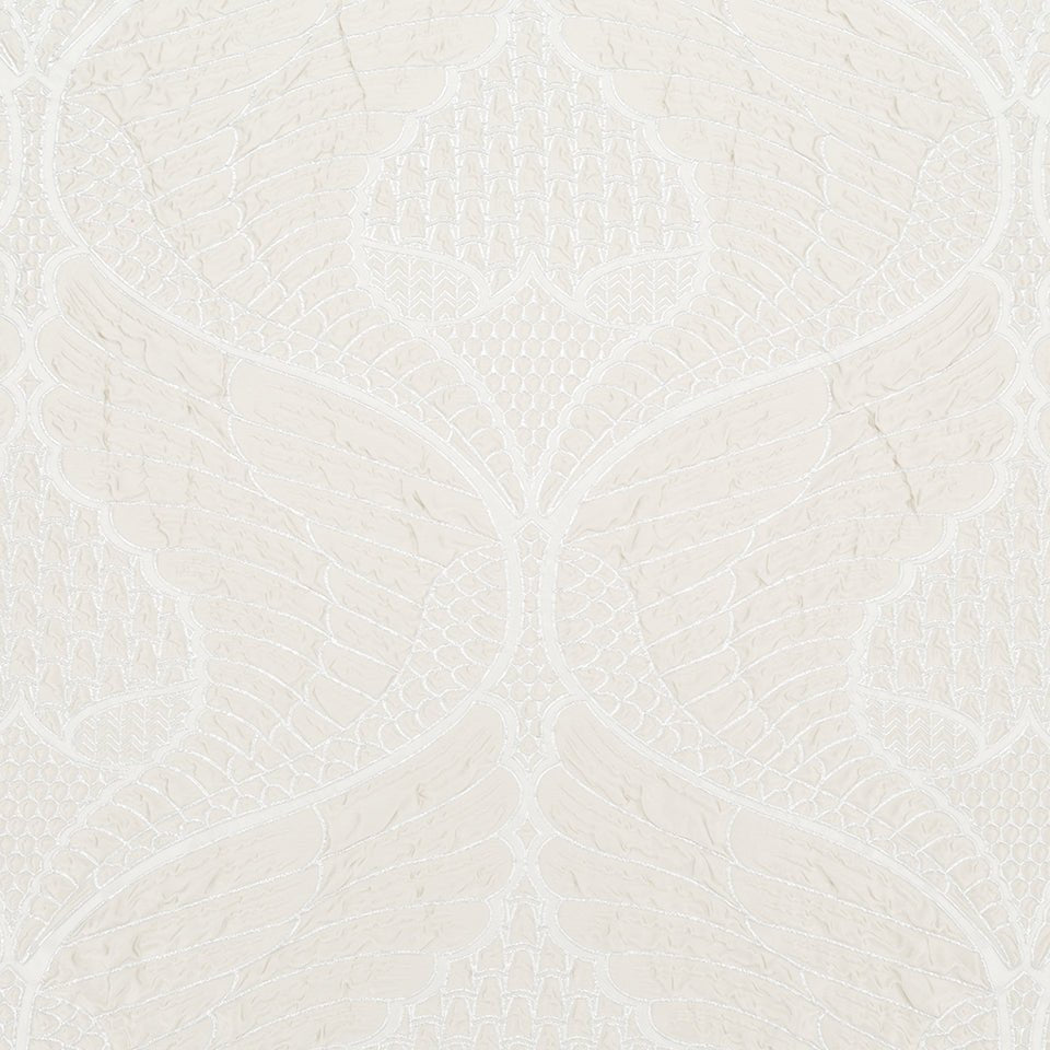 Winged Victory | Silver - Drapery - Fabric