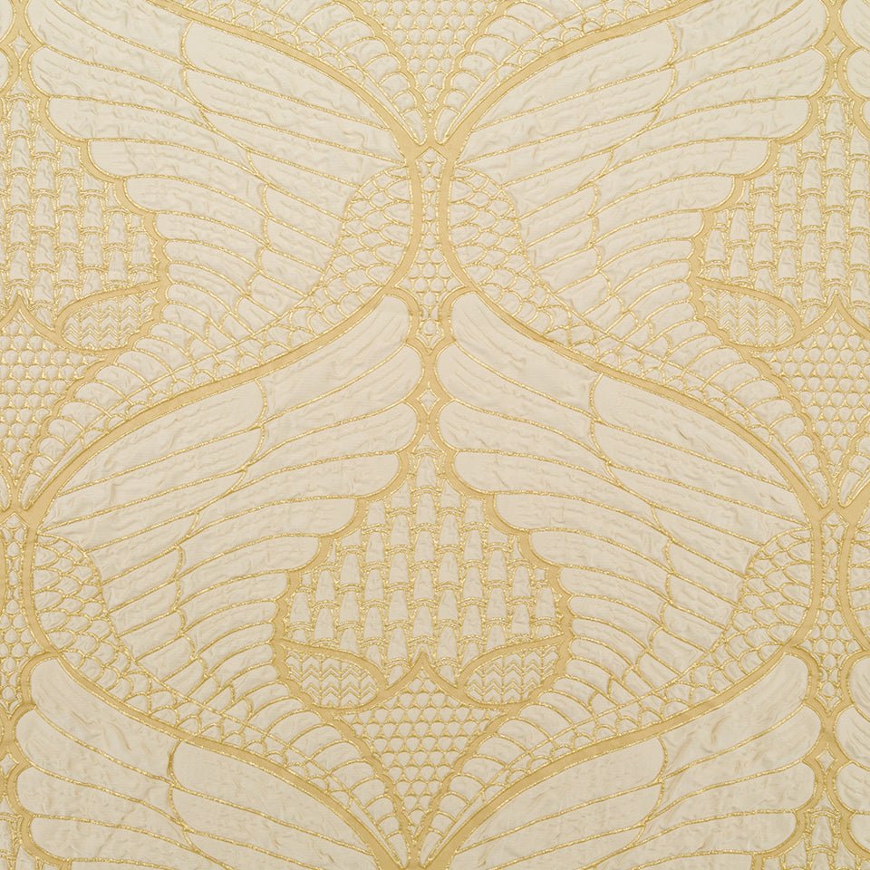 Winged Victory | Gold - Drapery - Fabric