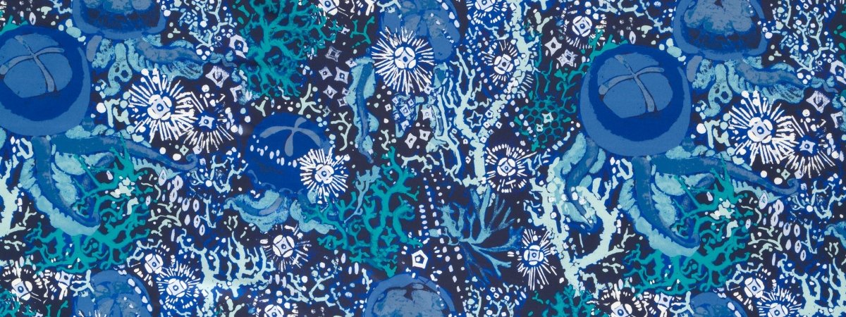 Phosphorescent | Navy - Drapery - Fabric