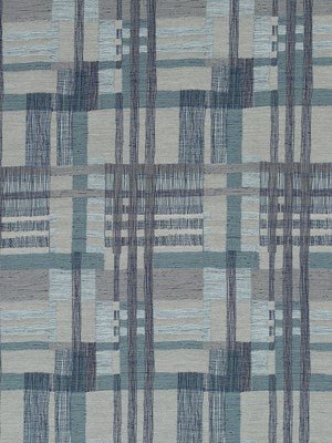 SKETCHED BOXES | INDIGO - Upholstery - Fabric