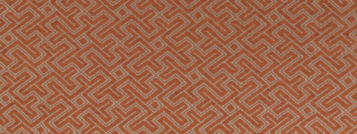 MITERED MAZE | CARNELIAN - Upholstery - Fabric