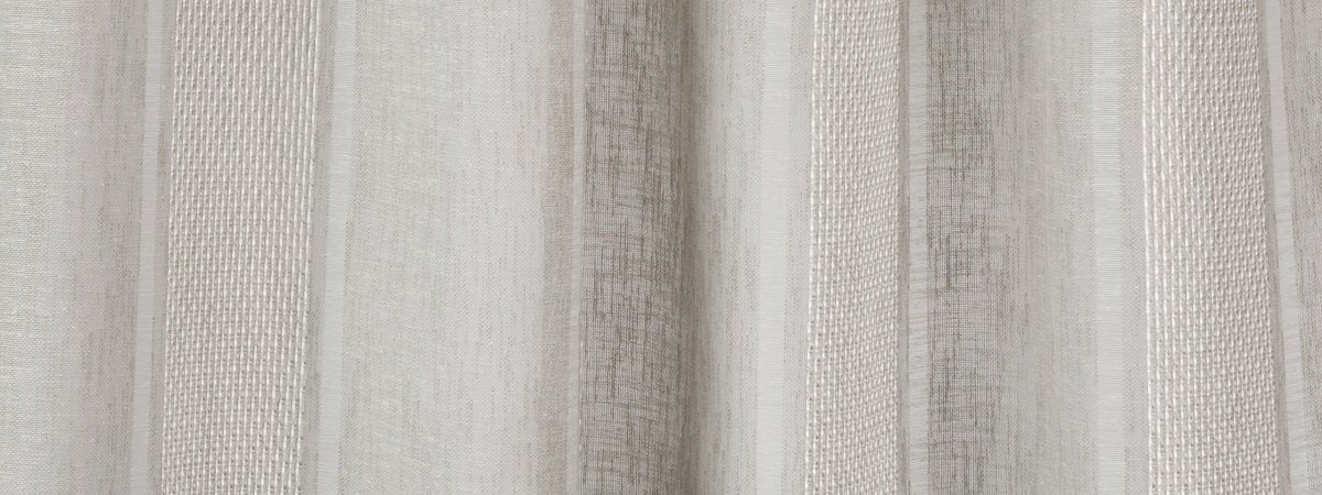 Kallie Stripe | Slate - Drapery - Fabric