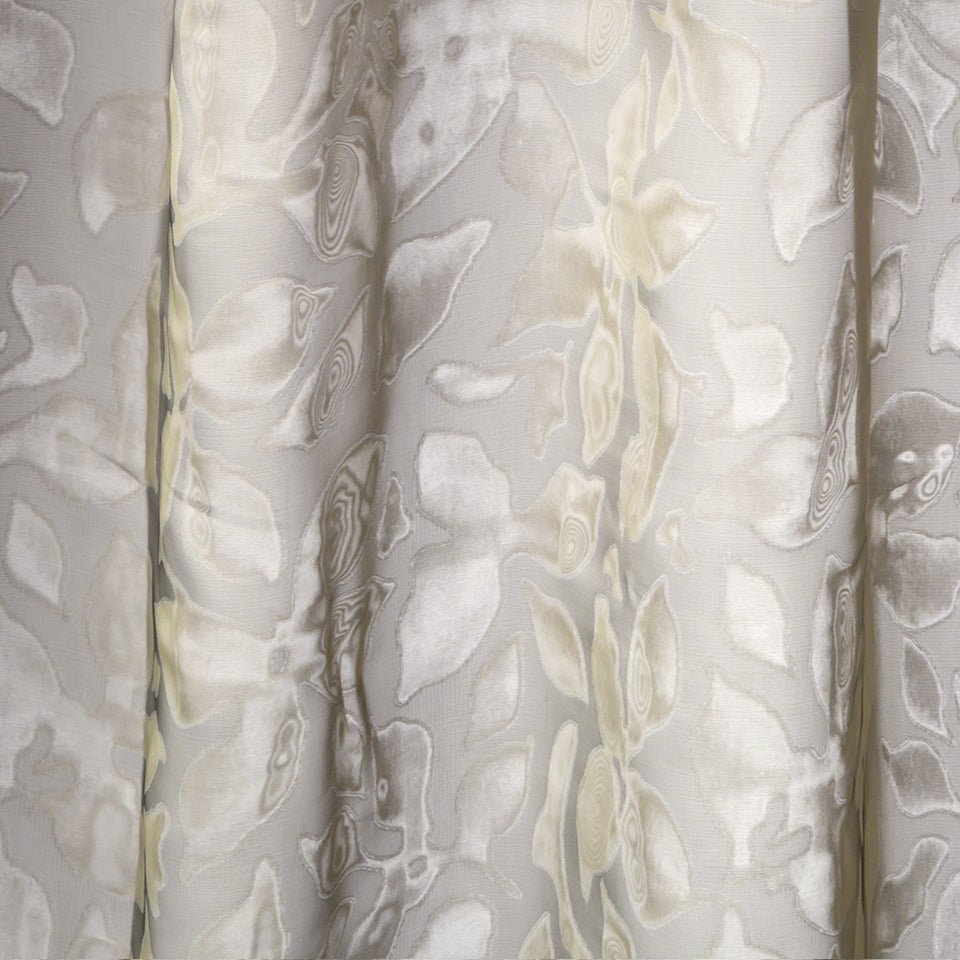 LEAF MOTIF | ONYX - Drapery - Fabric