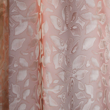LEAF MOTIF | CARNELIAN - Drapery - Fabric