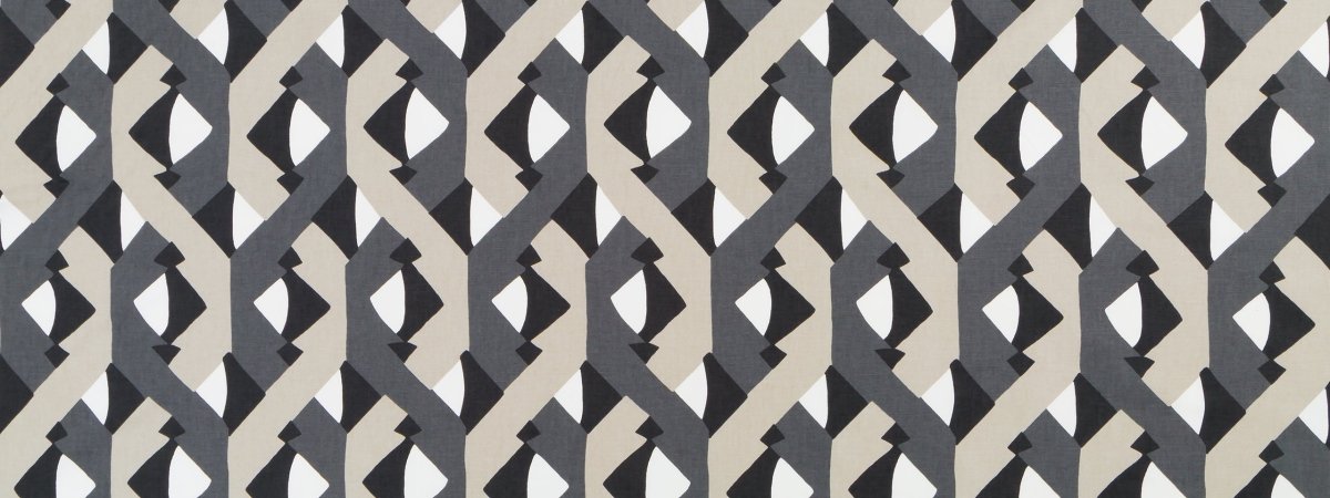 DOVER STREET | GRAPHITE - Print - Fabric