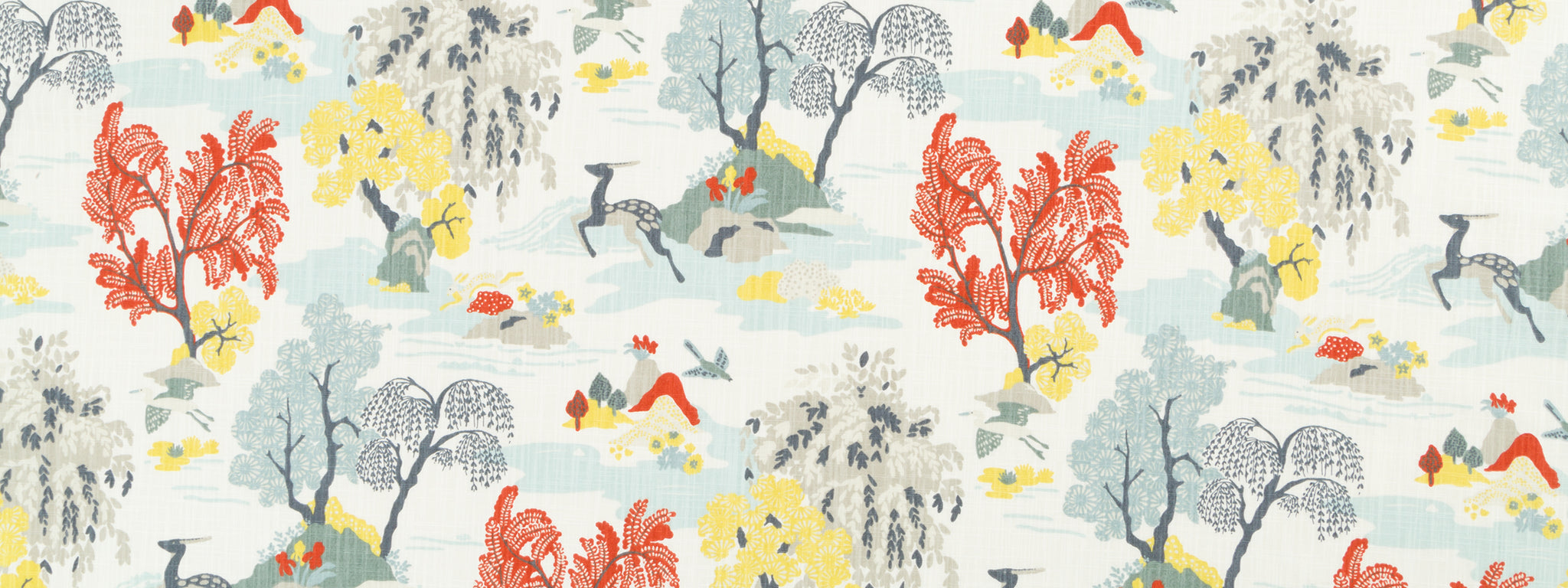 MODERN TOILE | PERSIMMON