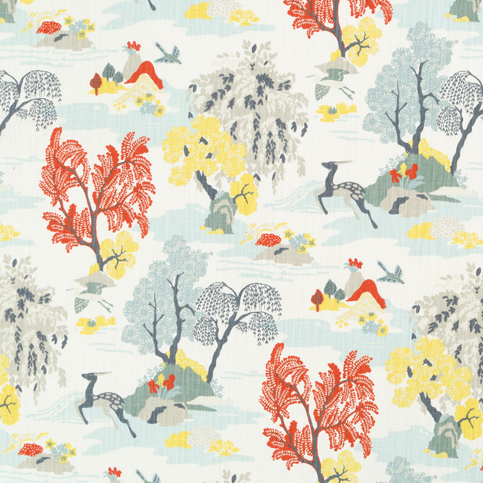 MODERN TOILE | PERSIMMON