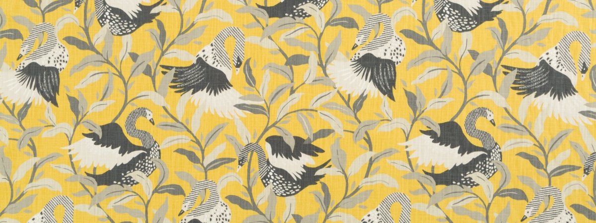 SWANWOOD | SAFFRON - Print - Fabric