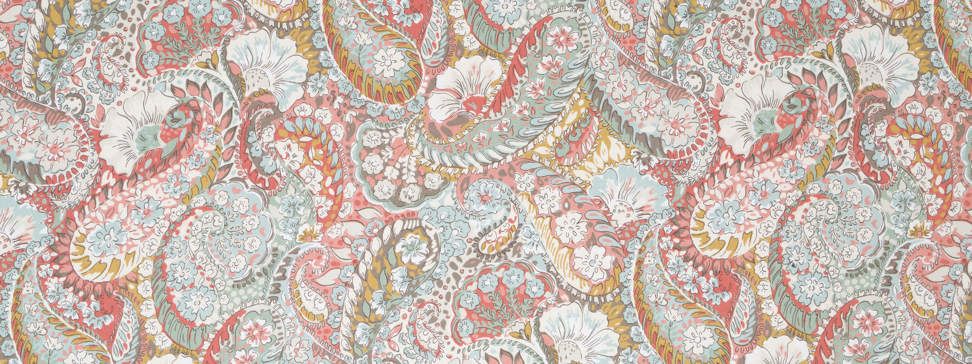 Zen Paisley | Coral