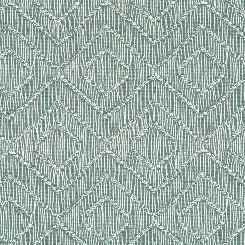 RATTAN GEO BK | ALOE - Upholstery - Fabric