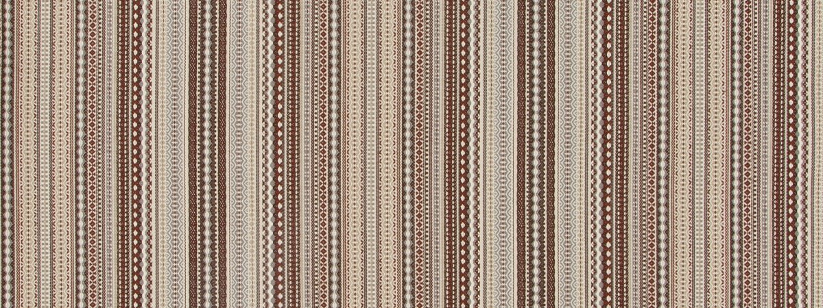 FUN STRIPE | CAROB - Upholstery - Fabric