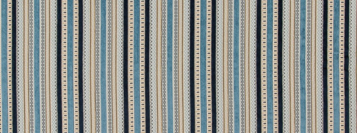 FAIR ISLE | DENIM - Upholstery - Fabric