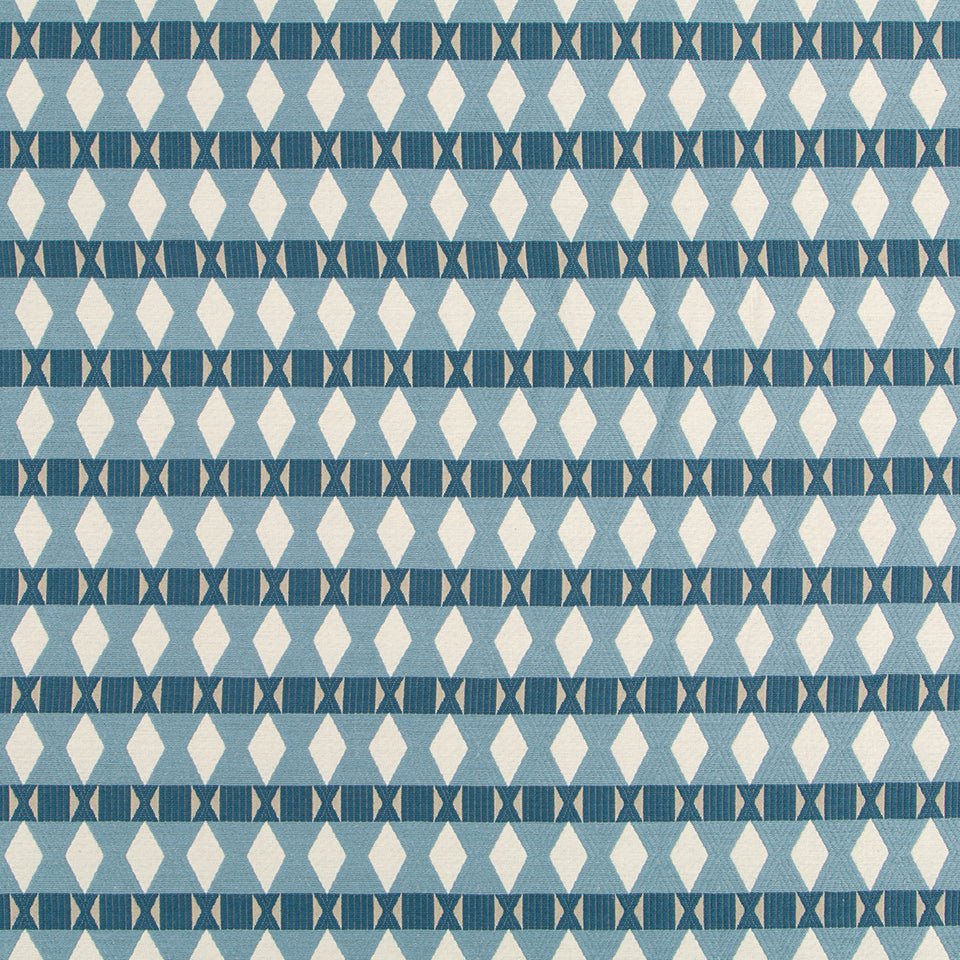 MALI STRIPE | DENIM - Upholstery - Fabric