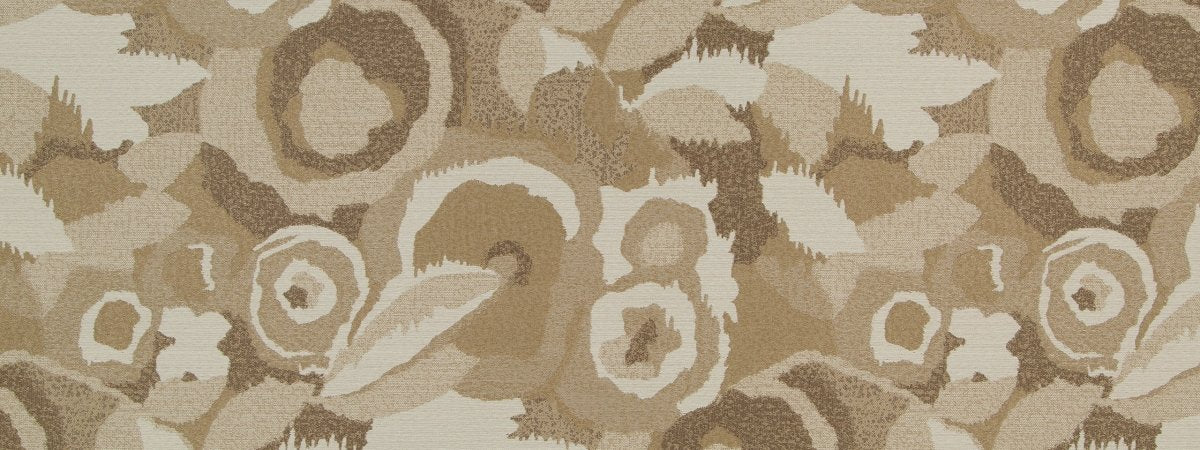 KAFFA FLORA BK | TWINE - Woven - Fabric