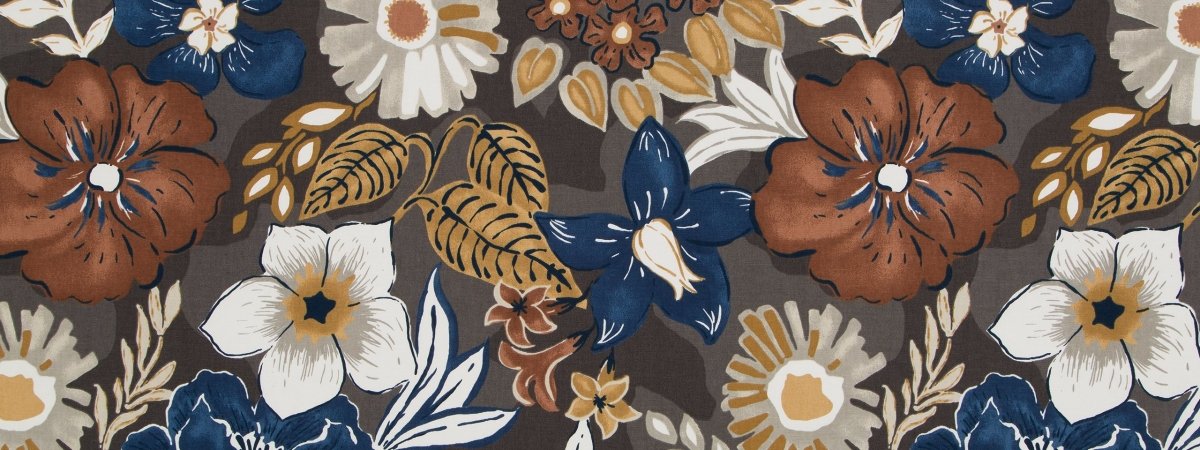 BAHENGA | COGNAC - Print - Fabric