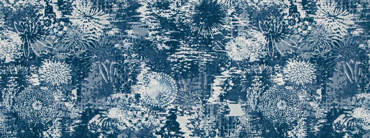 FEZARA | INDIGO - Print - Fabric