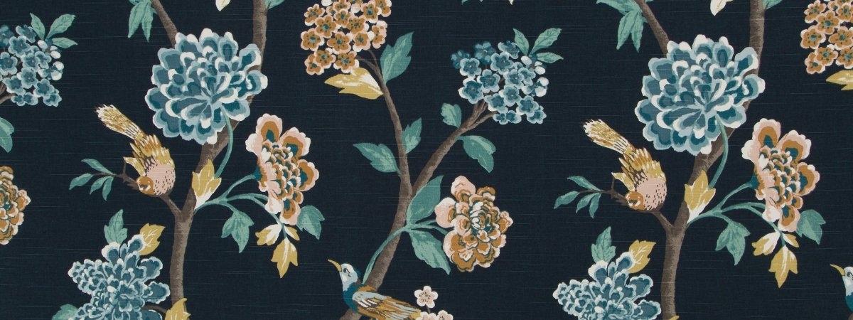 HELENE FLORAL | ADMIRAL - Print - Fabric