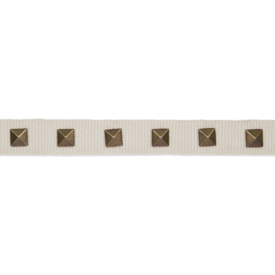 STUDDED TAPE | PALE CREAM