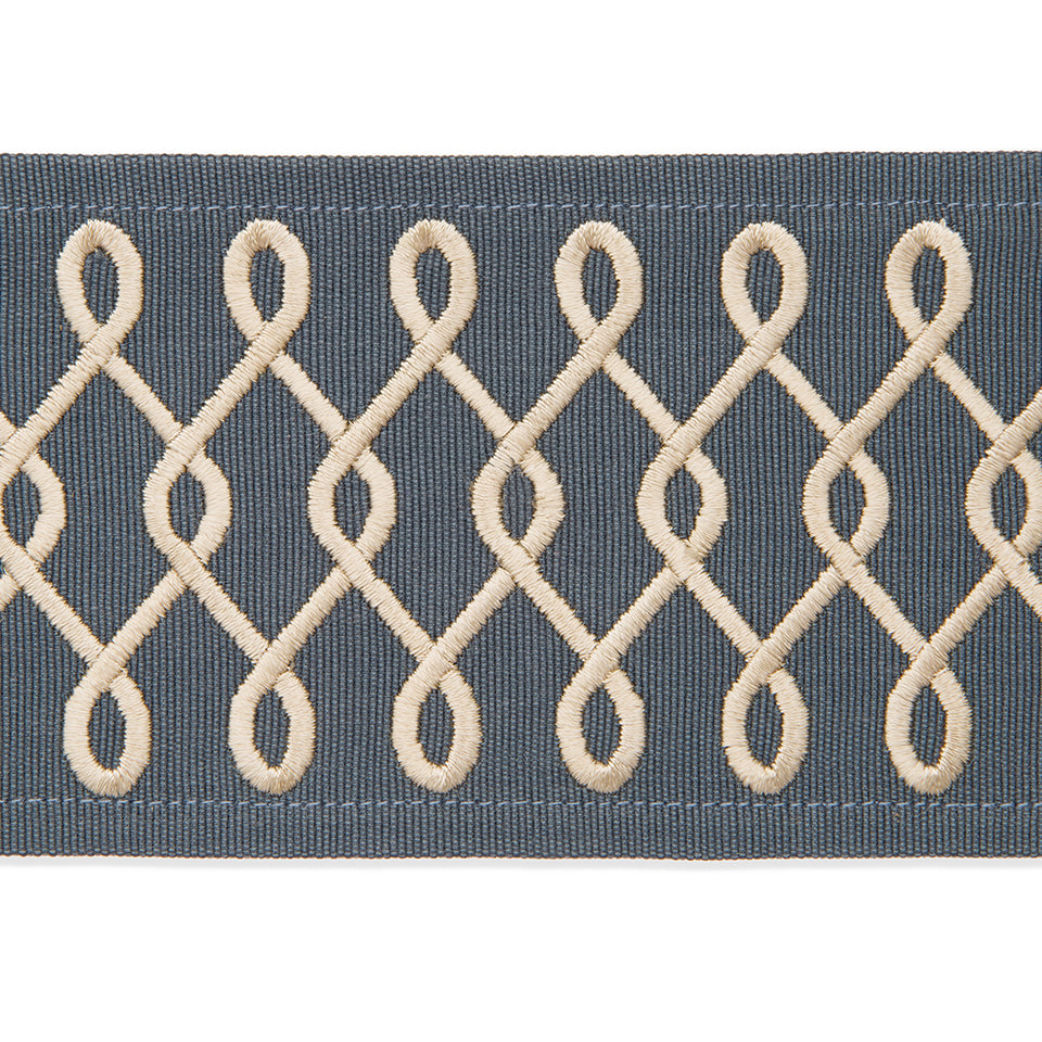 Trellis Band | Batik Blue